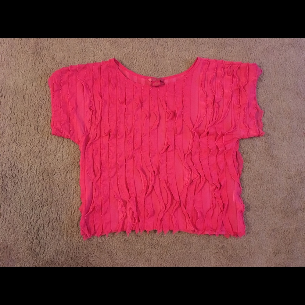 Sunny Leigh pink Petite Small (0) shirt